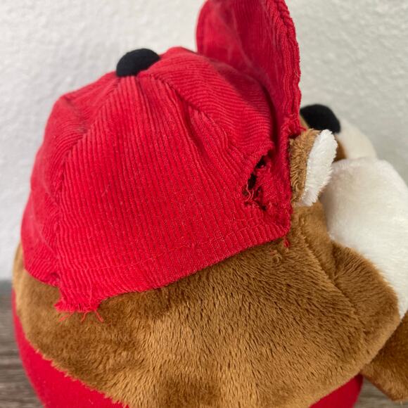 Buc-ee’s Beaver Plush 8” Red Shirt Jaag 2015 Stuffed Animal Toy Cap Logo TX Gift - Picture 9 of 12